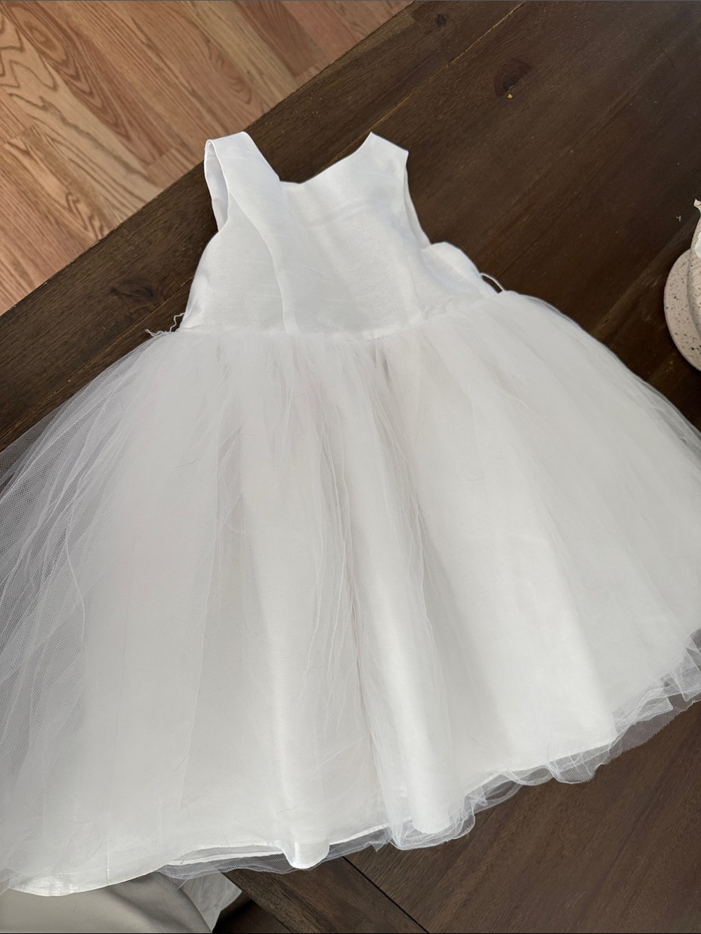 David’s bridal flower girl dress
